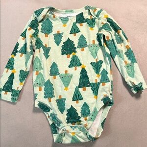 Old Navy Green Tree Pattern Bodysuit